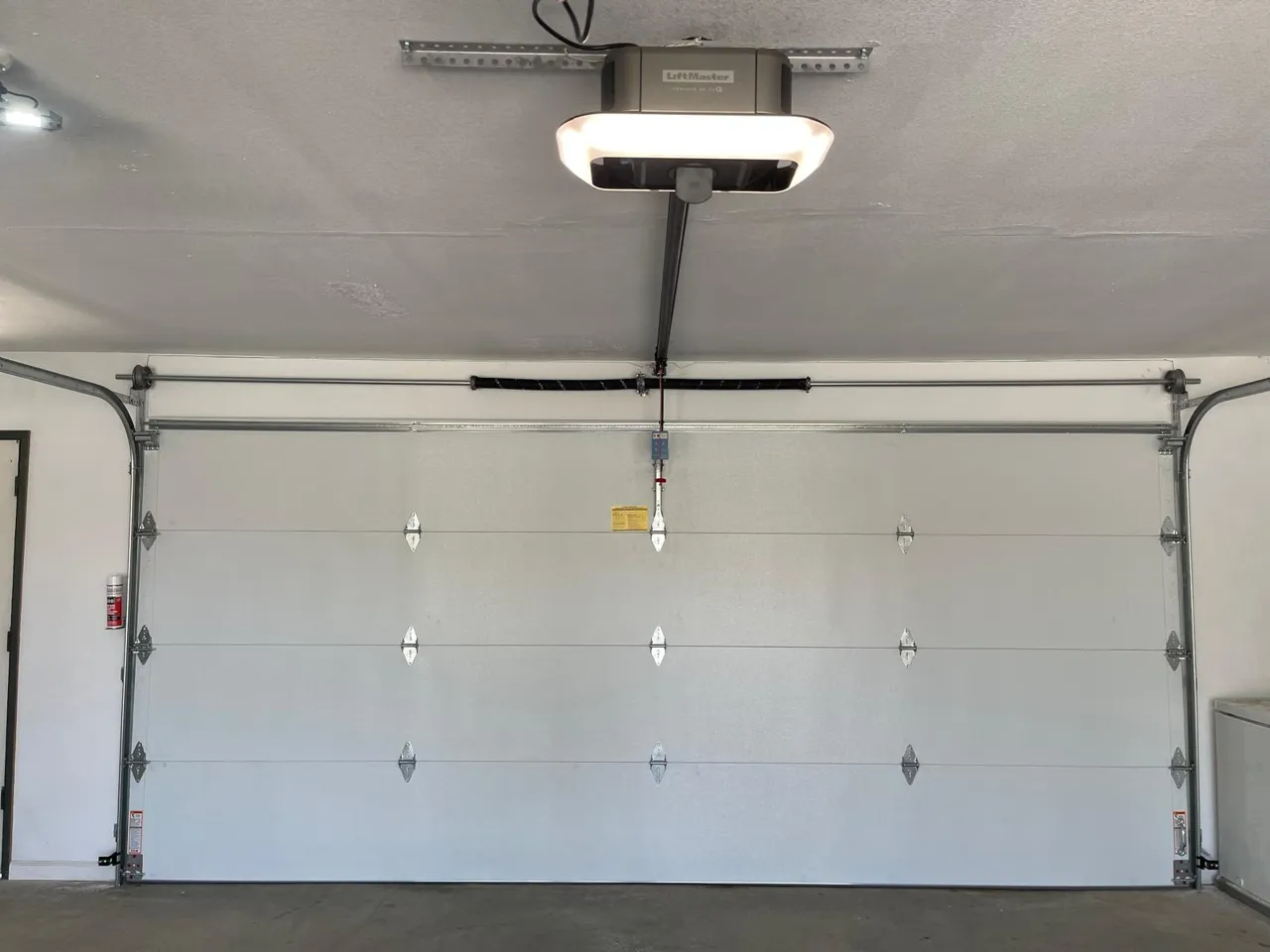 Automatic garage door installation